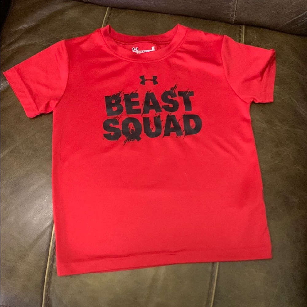 Under Armour Red Beast Squad T-Shirt